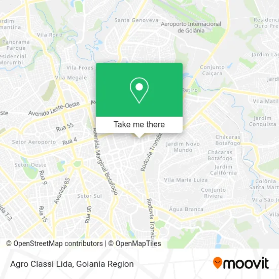 Agro Classi Lida map
