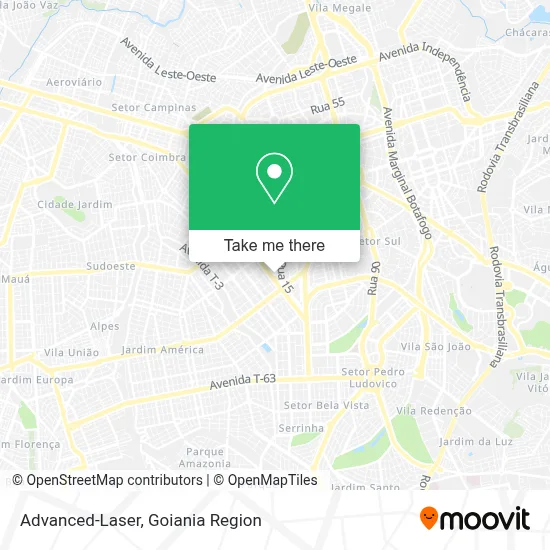 Advanced-Laser map