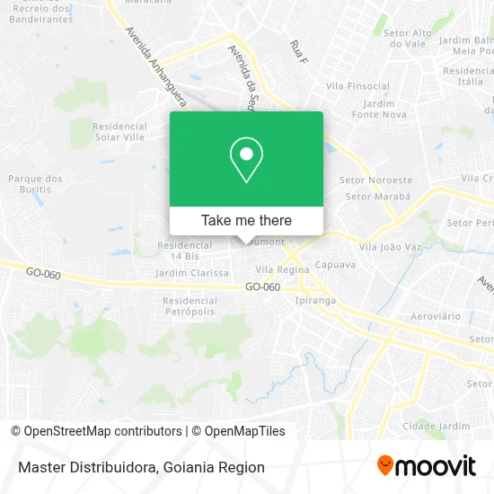 Master Distribuidora map