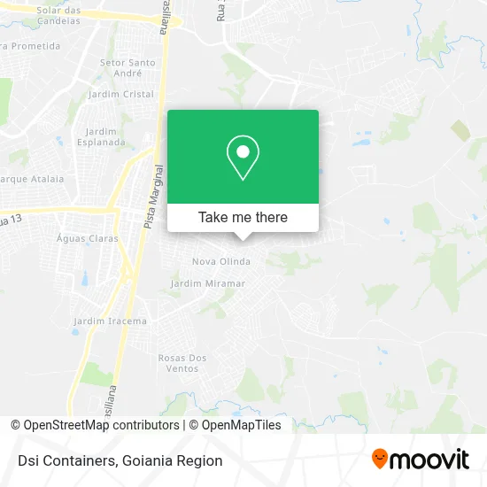 Dsi Containers map