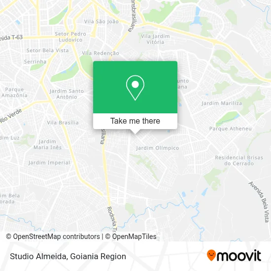 Studio Almeida map