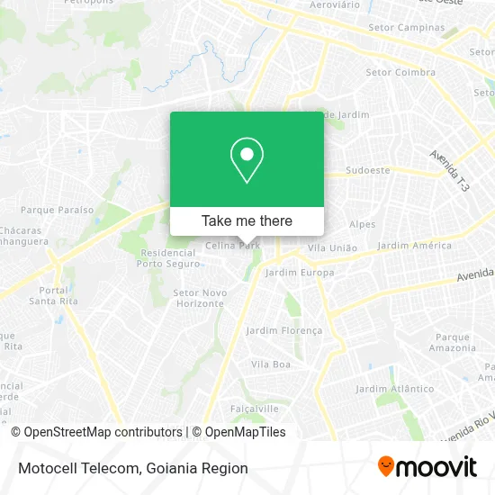 Motocell Telecom map