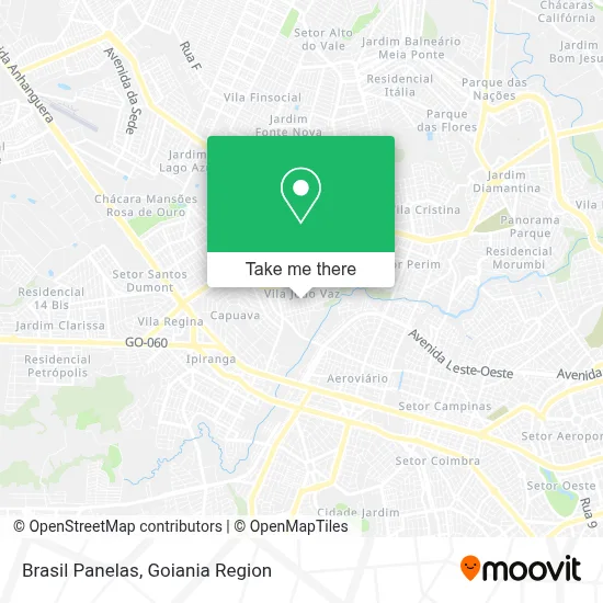Brasil Panelas map