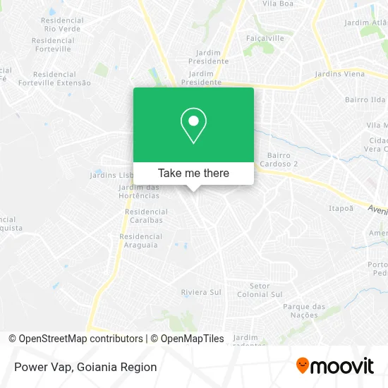 Power Vap map