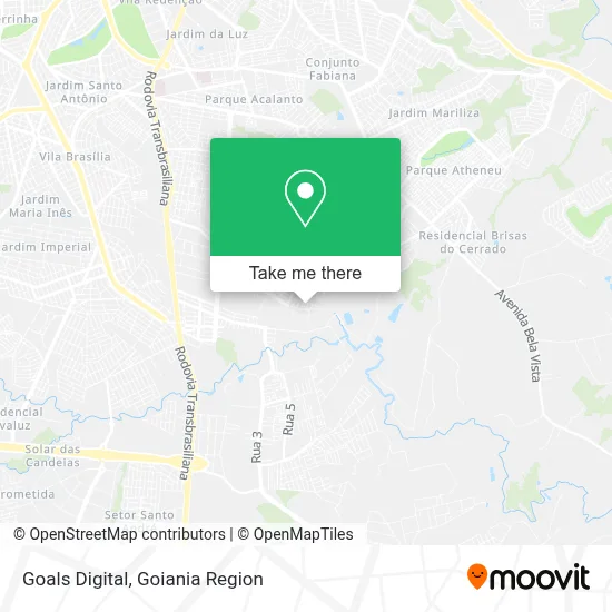 Goals Digital map