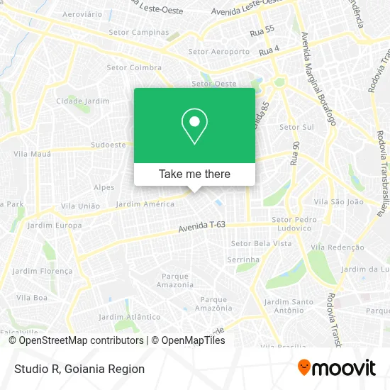 Studio R map