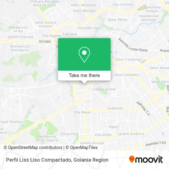 Perfil Liss Liso Compactado map