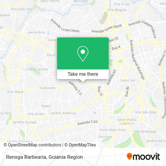 Rensga Barbearia map
