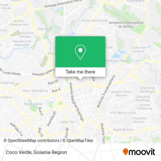 Coco Verde map