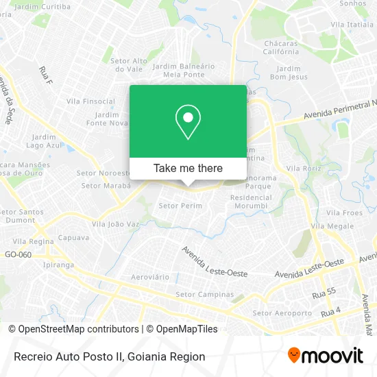 Recreio Auto Posto II map