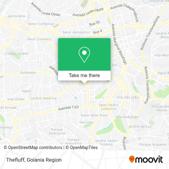 Thefluff map