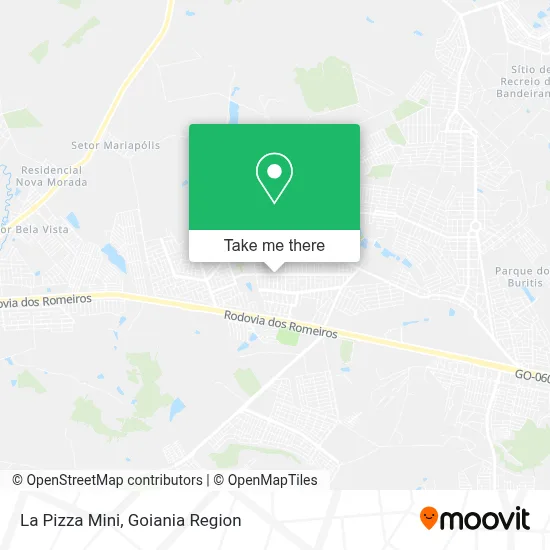 La Pizza Mini map