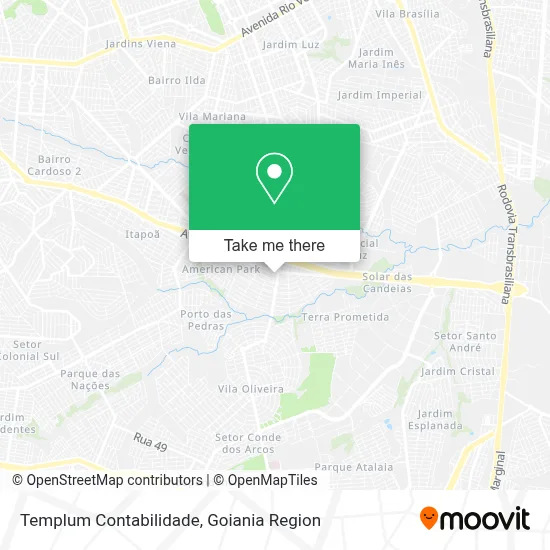 Templum Contabilidade map