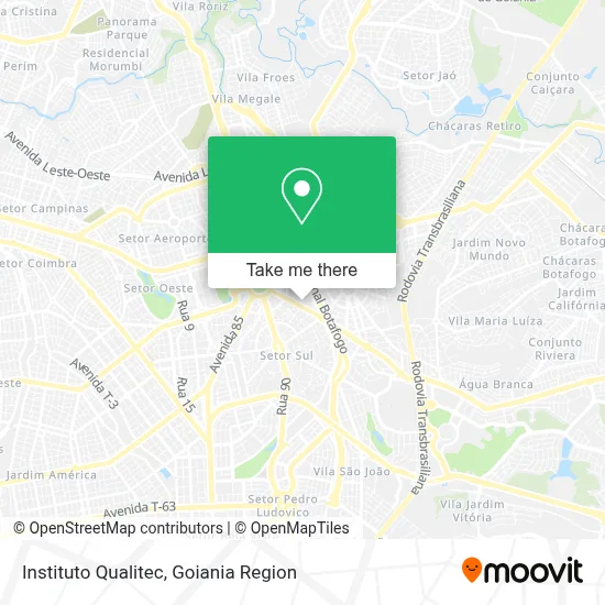 Instituto Qualitec map