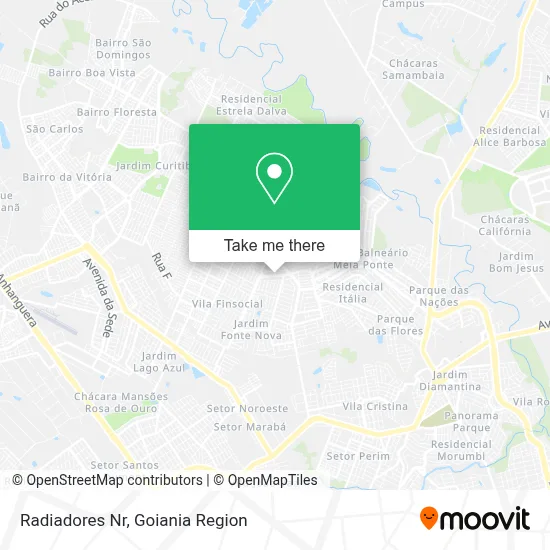 Radiadores Nr map