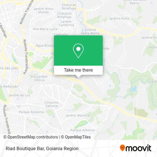 Riad Boutique Bar map