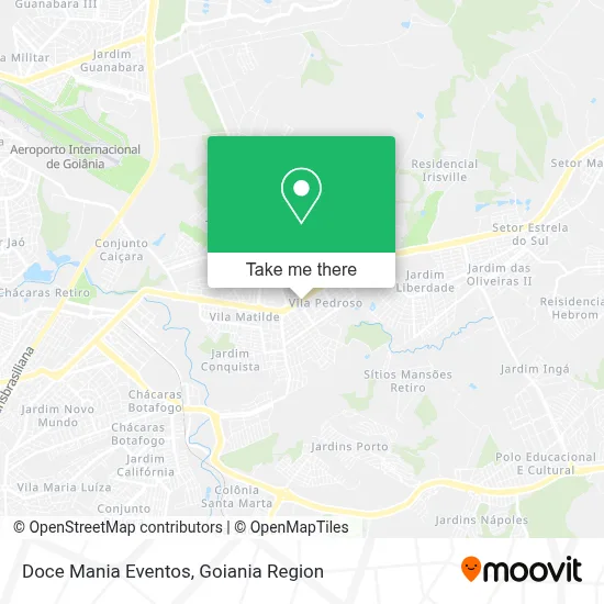 Doce Mania Eventos map