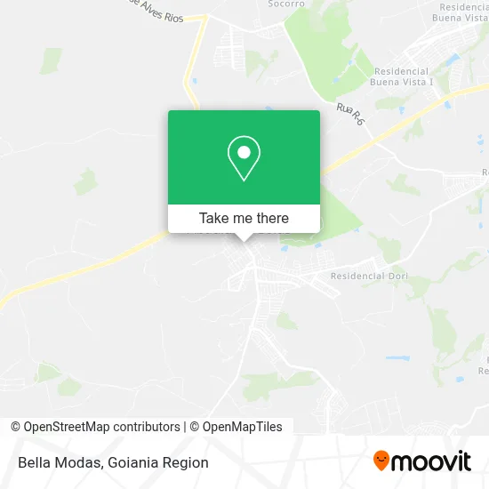 Bella Modas map