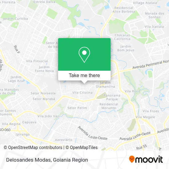 Delosandes Modas map