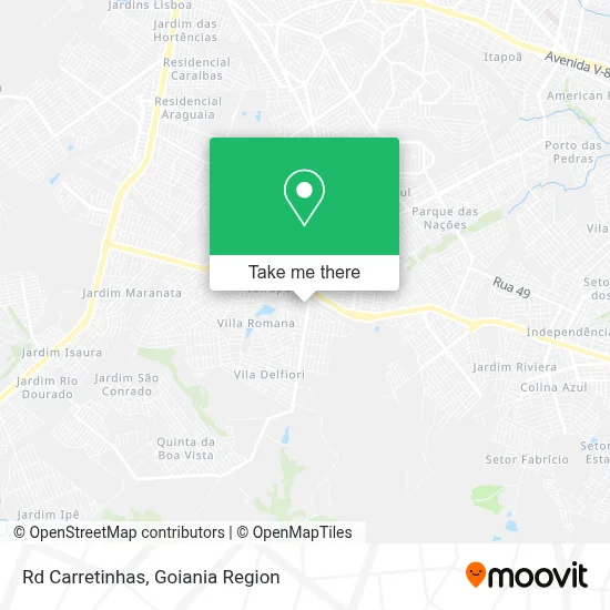 Rd Carretinhas map