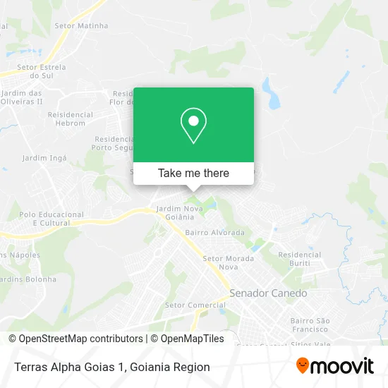 Terras Alpha Goias 1 map