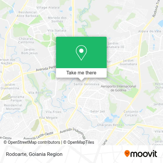 Rodoarte map