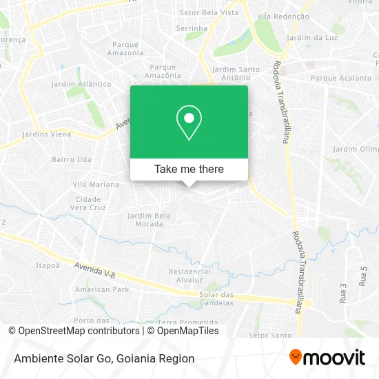 Ambiente Solar Go map