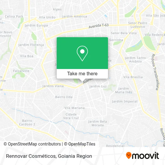 Rennovar Cosméticos map
