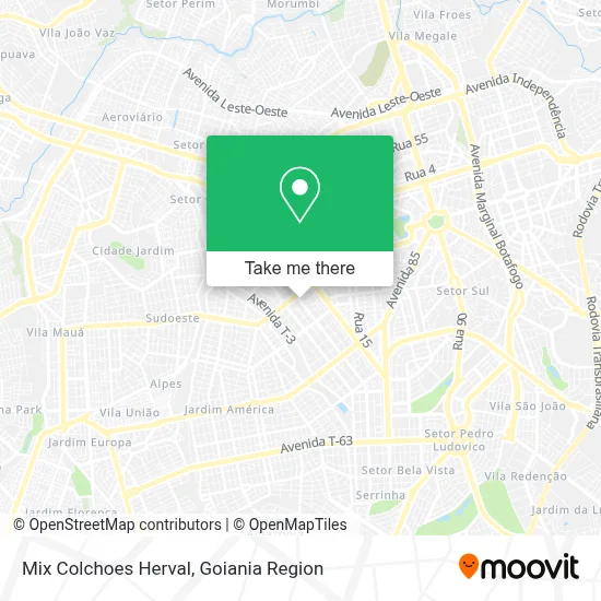 Mix Colchoes Herval map