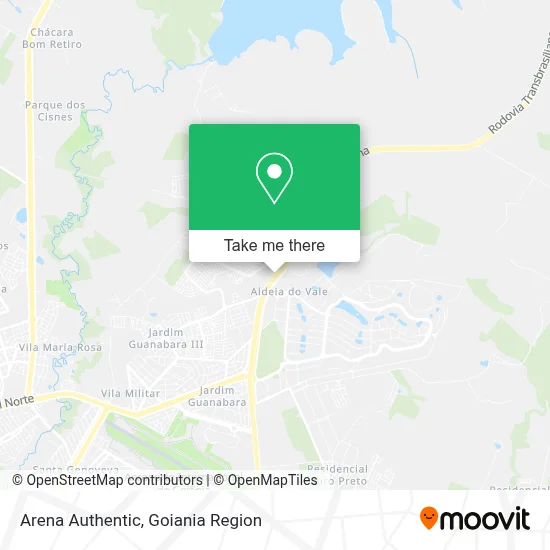 Arena Authentic map