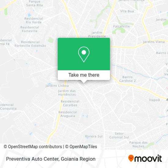 Preventiva Auto Center map