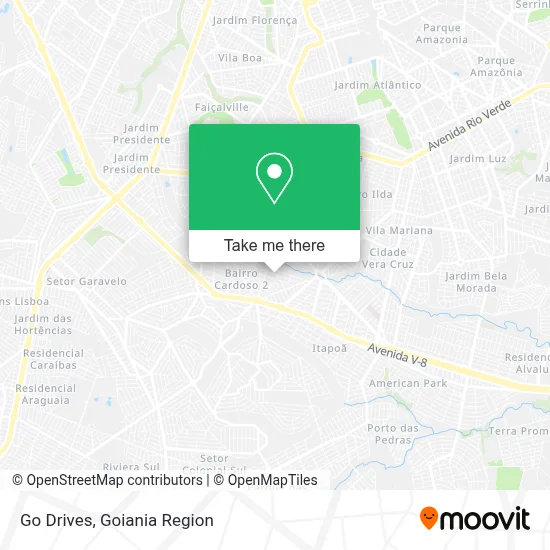 Go Drives map