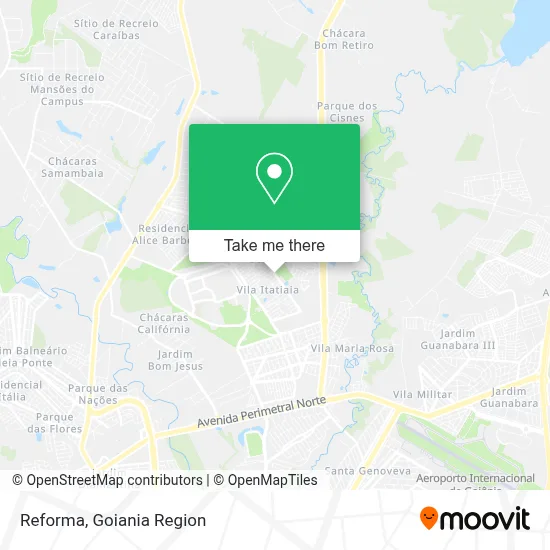 Reforma map
