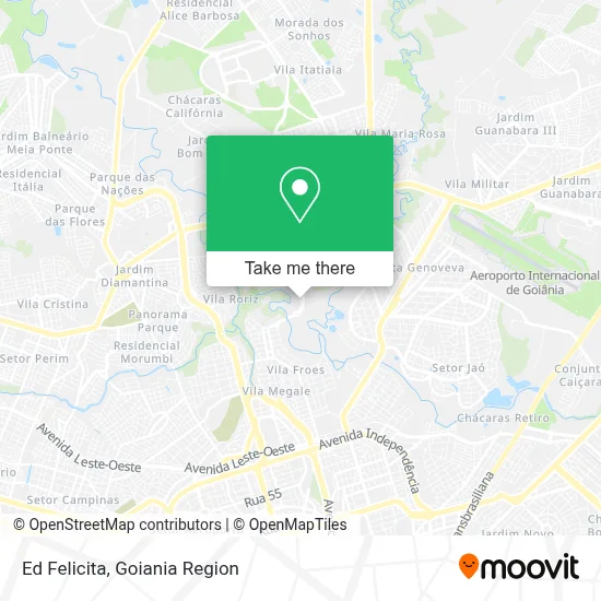 Ed Felicita map