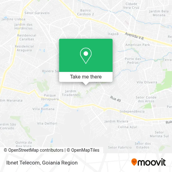 Ibnet Telecom map