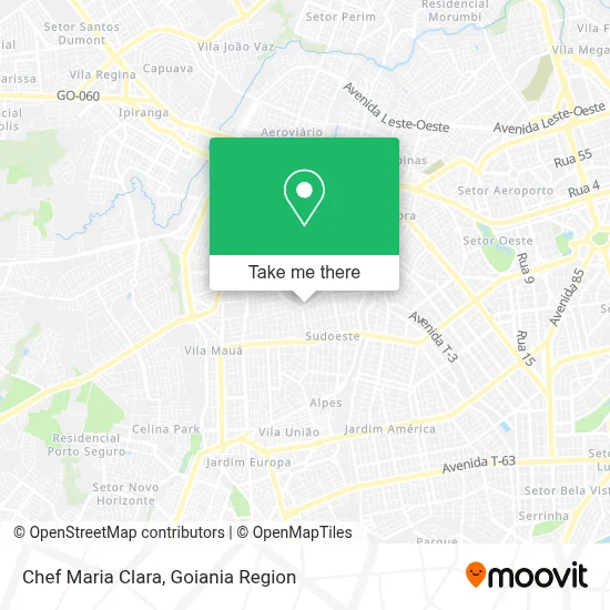 Chef Maria Clara map