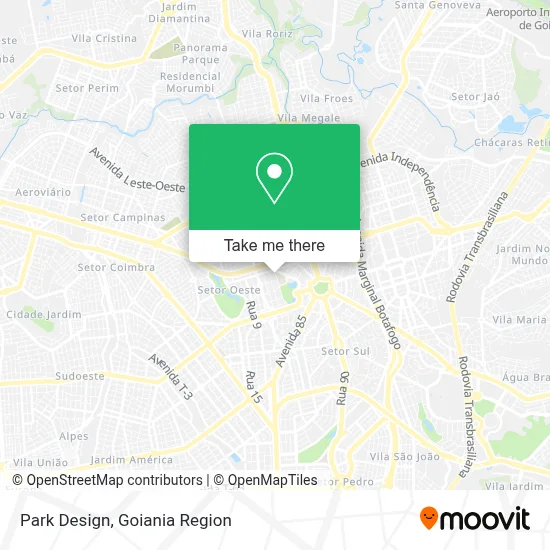 Park Design map