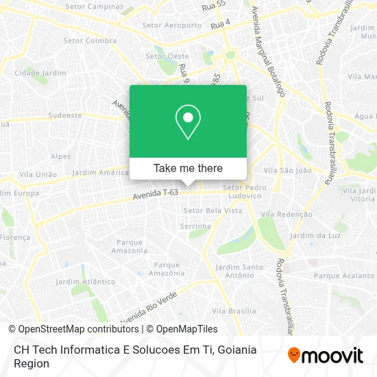 CH Tech Informatica E Solucoes Em Ti map