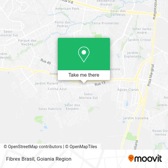 Fibrex Brasil map