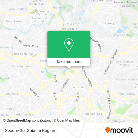 Secom-Go map
