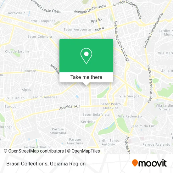 Brasil Collections map