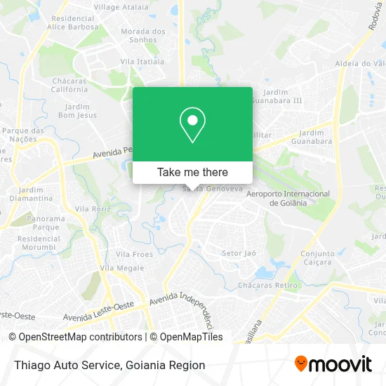 Thiago Auto Service map