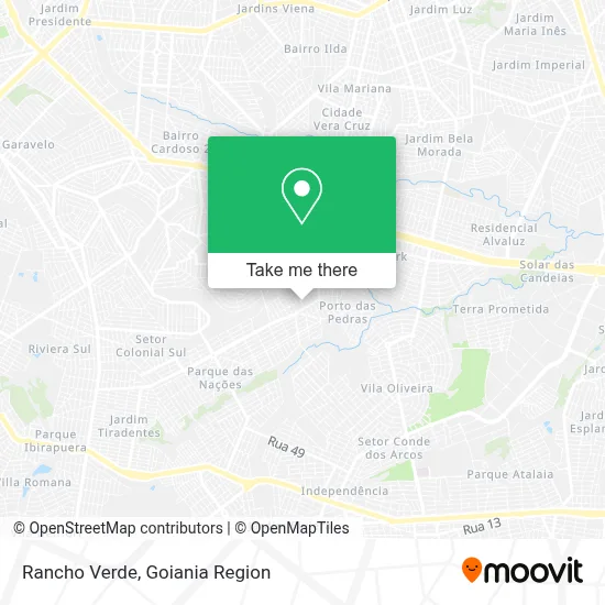 Rancho Verde map