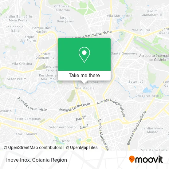 Inove Inox map