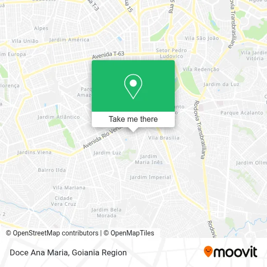 Doce Ana Maria map