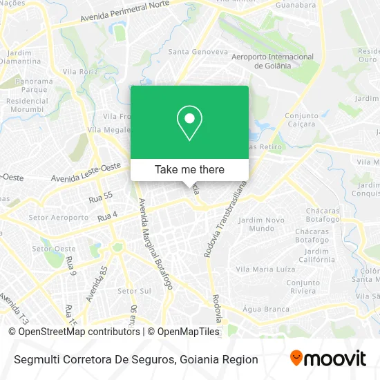Segmulti Corretora De Seguros map