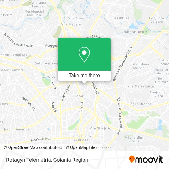 Rotagyn Telemetria map