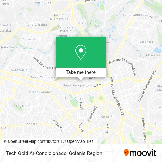 Tech Gold Ar-Condicionado map
