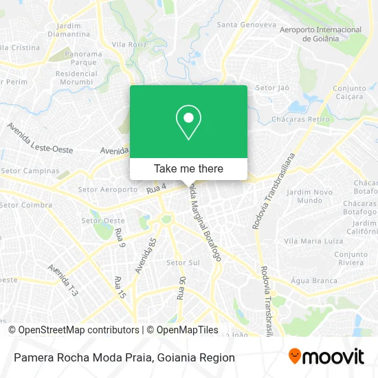 Pamera Rocha Moda Praia map