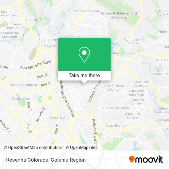 Resenha Colorada map